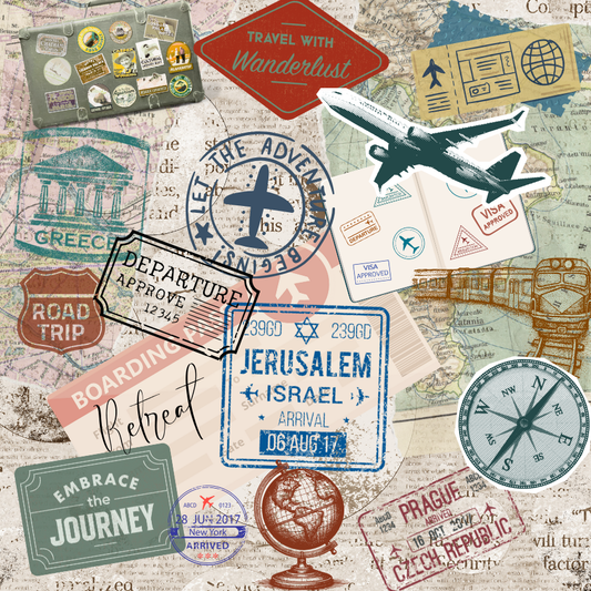 Wanderlust Journey Magnet