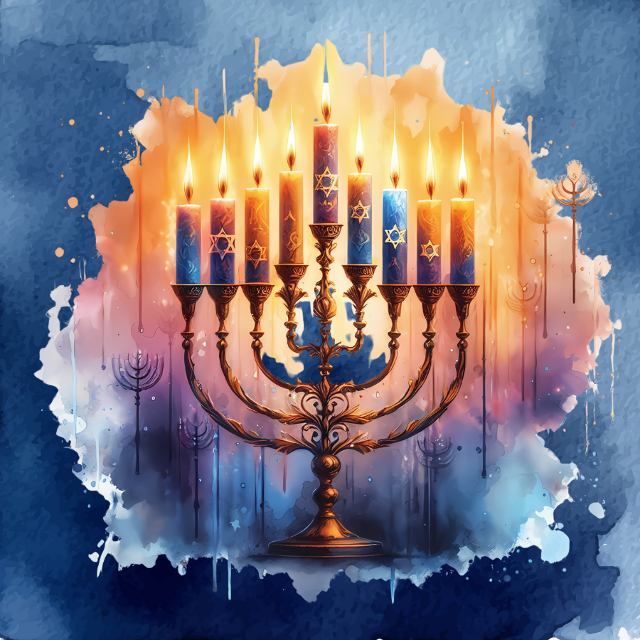 chanukah lights