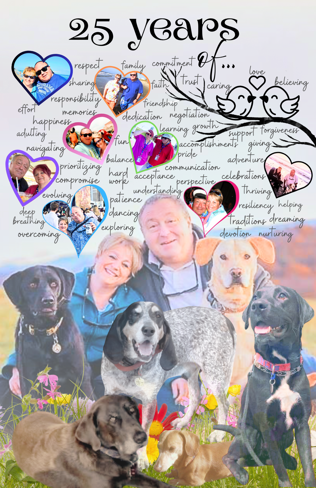 Anniversary or Special Occasion Custom Art