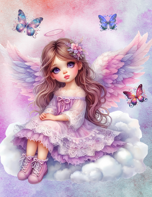 angel on a cloud
