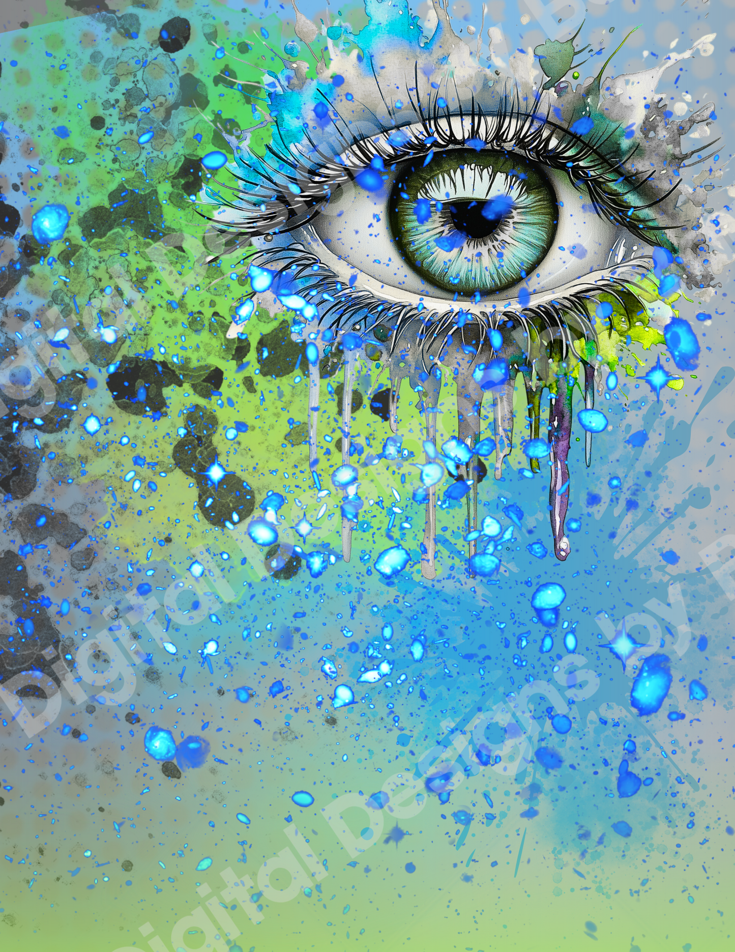 baby's got blue eyes