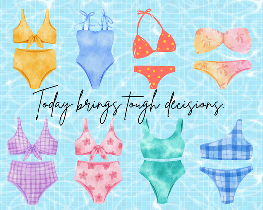 bikini choices