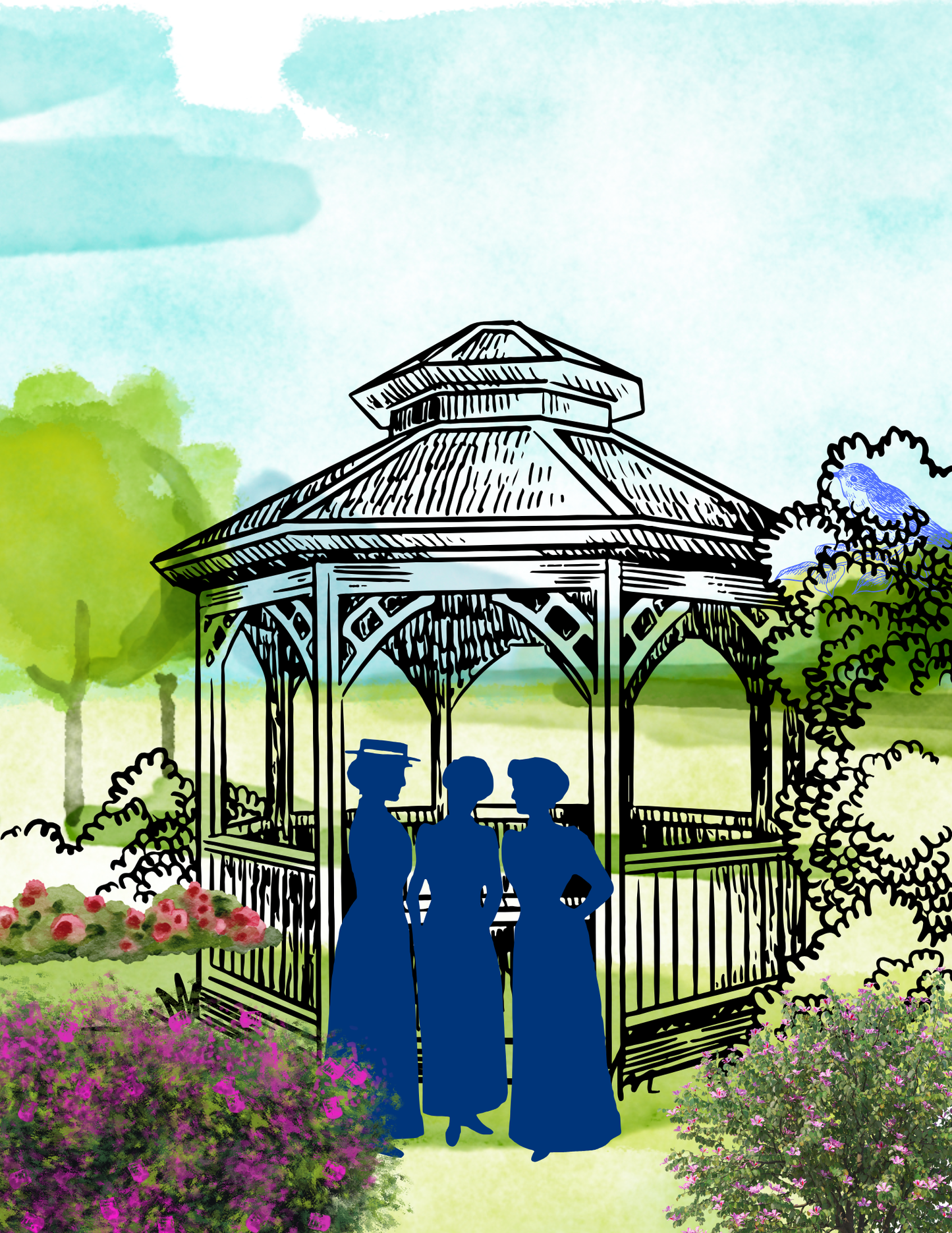 Afternoon At The Gazebo