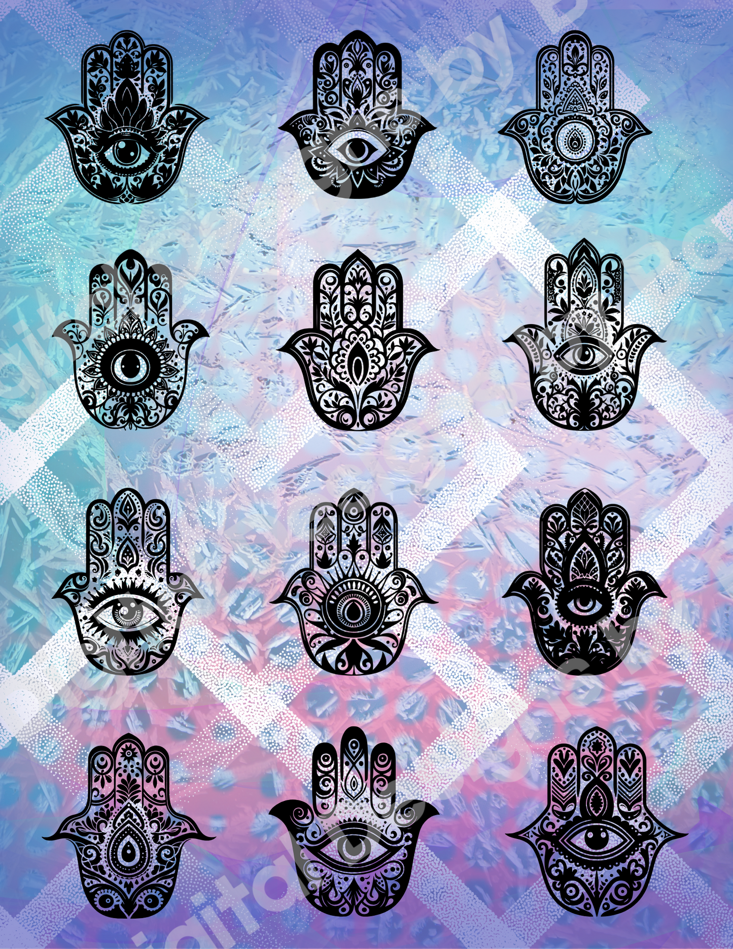 hamsas by the dozen