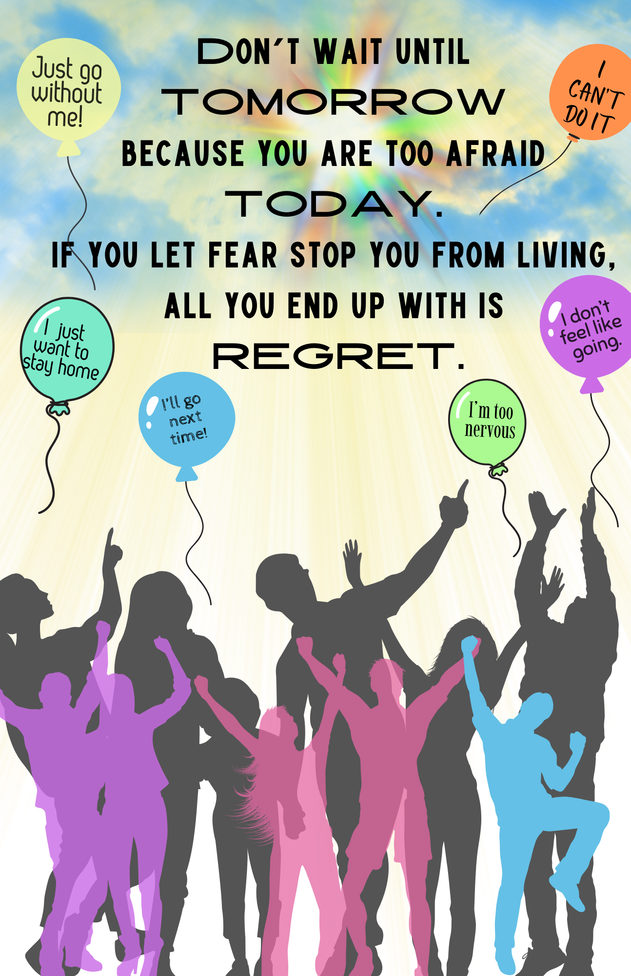 Let go of the Fear