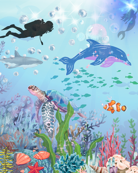Beneath the blue