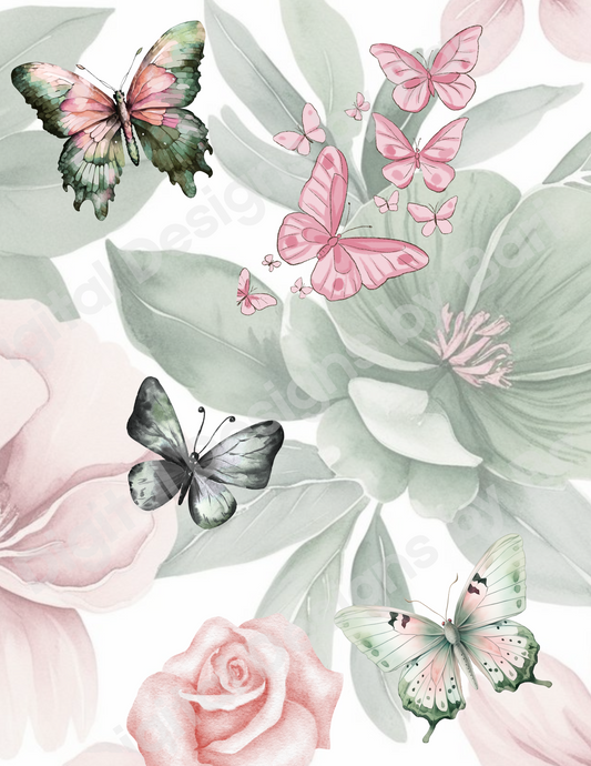 timeless butterfly garden