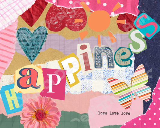 Happiness Collage...fully customized