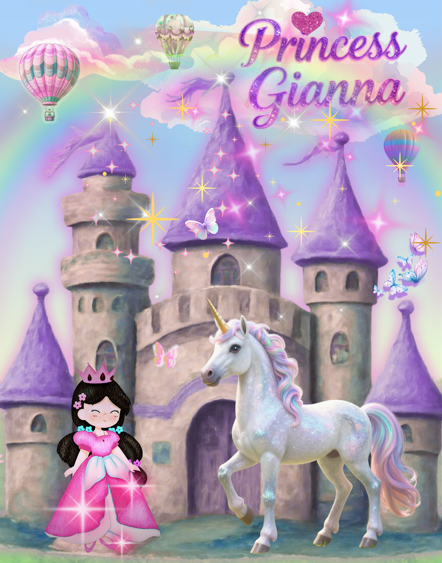 Personalized Room Decor for that special princess