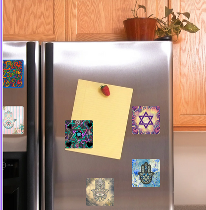 Pastel Swirls Of Faith Magnet