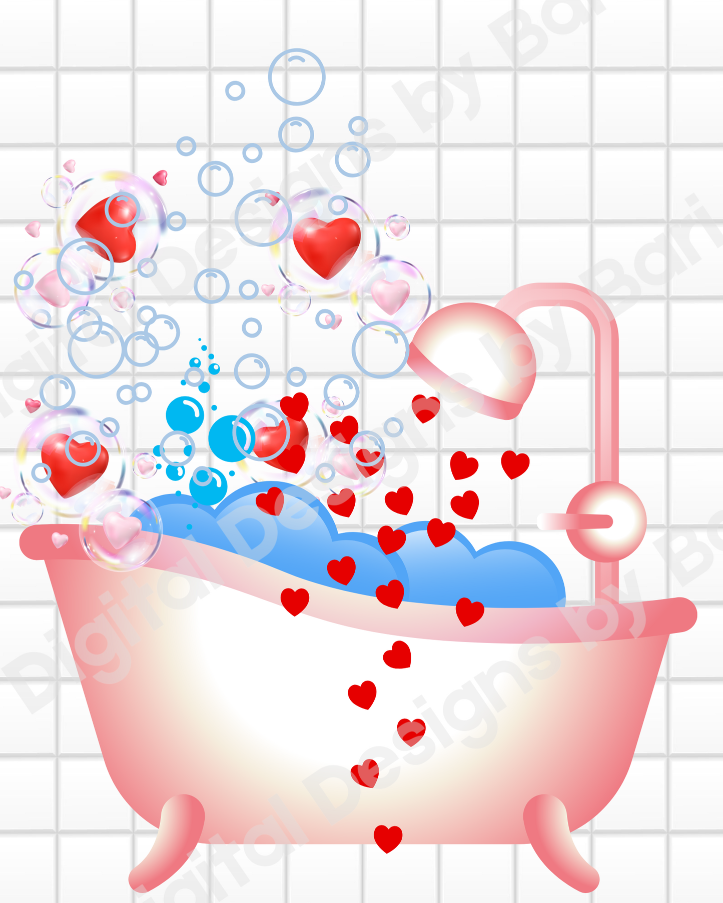 bathtub of hearts wm
