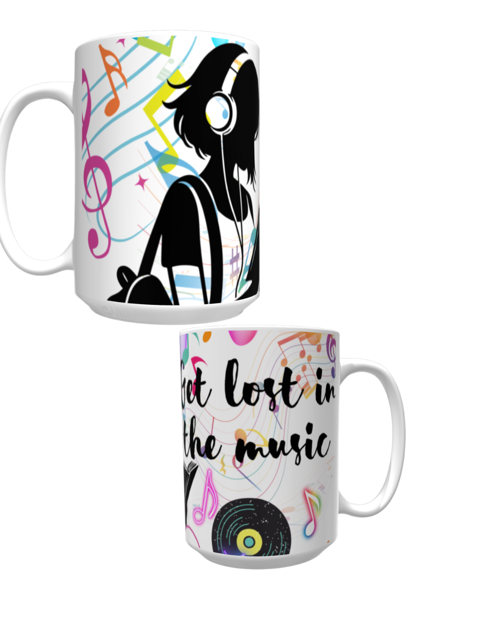 Get Lost In The Music  Mug