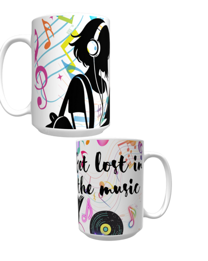 Get Lost In The Music  Mug