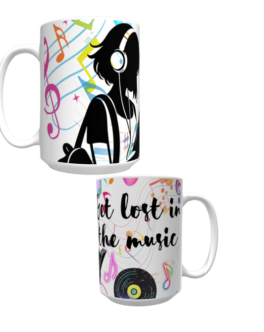Get Lost In The Music  Mug