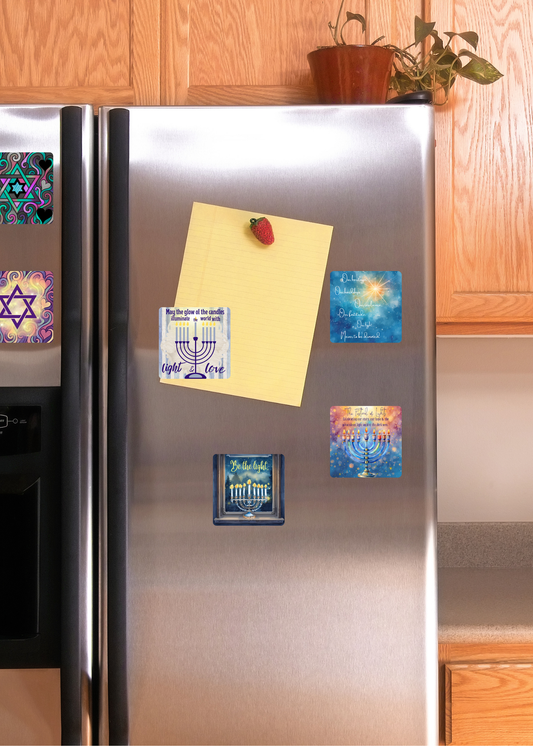 Light And Love Chanukah Magnet