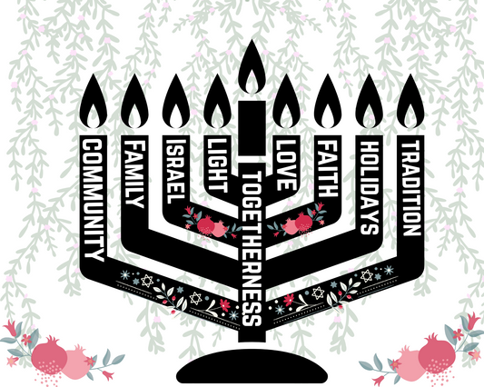 menorah rose