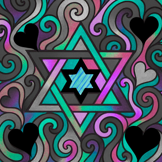 Metallic Star Magnet