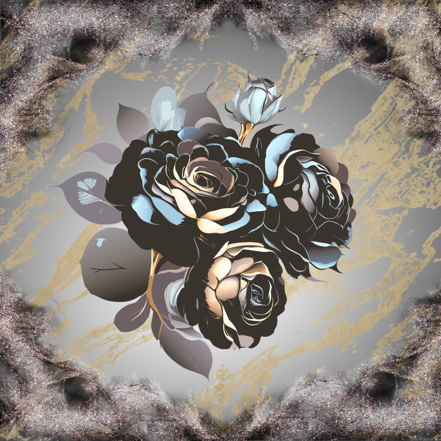 Midnight Roses Magnet