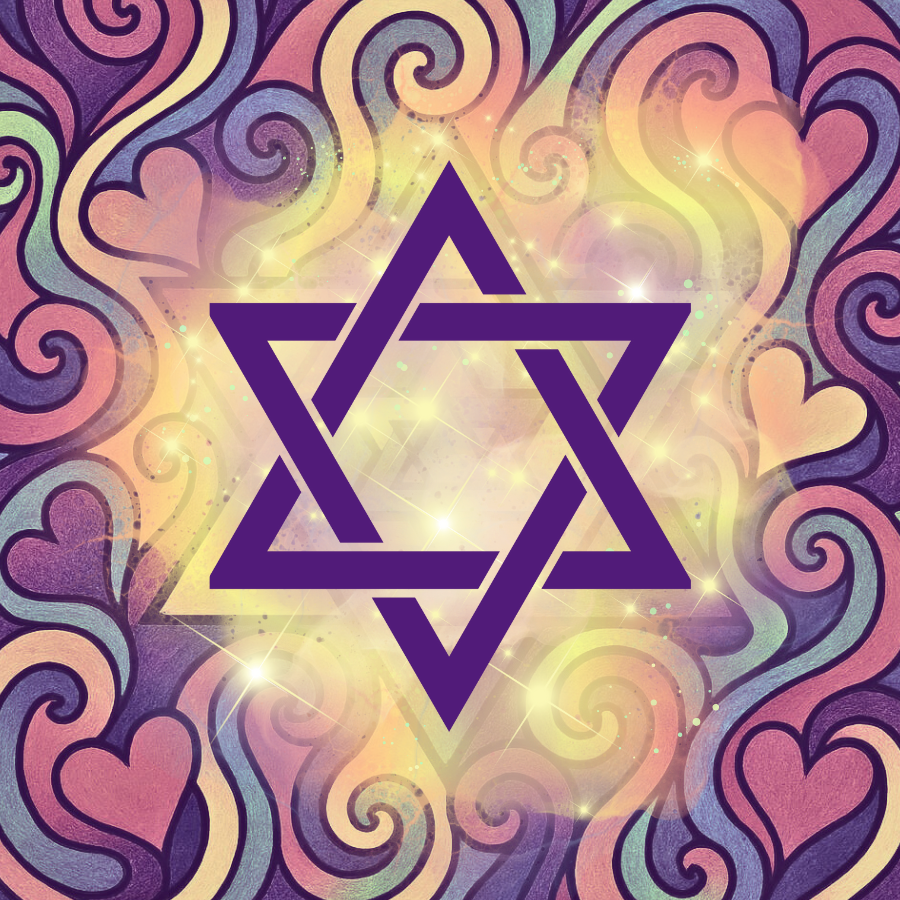 Pastel Swirls Of Faith Magnet