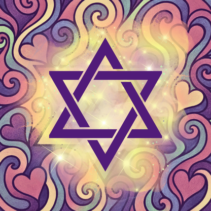 Pastel Swirls Of Faith Magnet