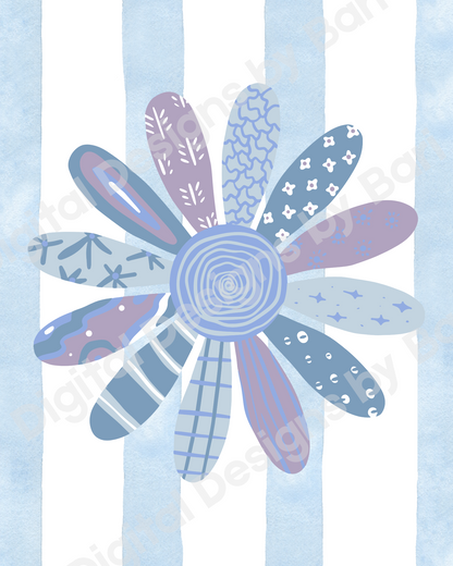 Patterned Flower