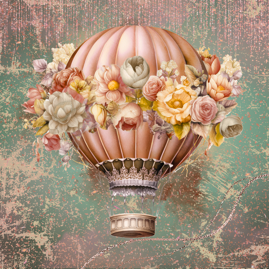 Rose Gold Balloon Magnet