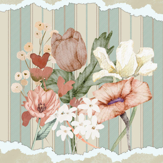 Tranquil Florals Magnet