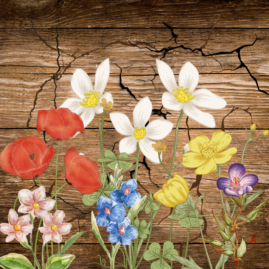 Woodland Blooms Magnet